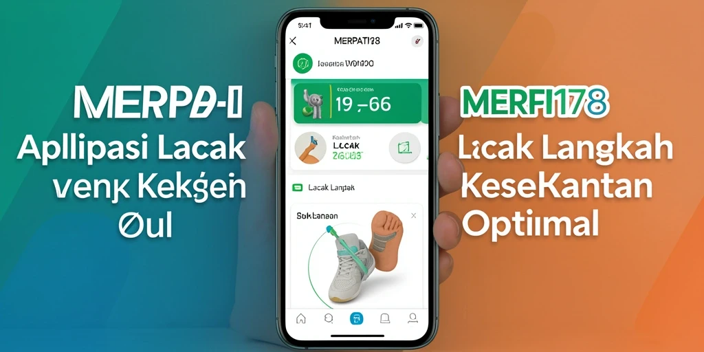 Antarmuka MERPATI178 yang sederhana dan fungsional dalam lacak langkah.