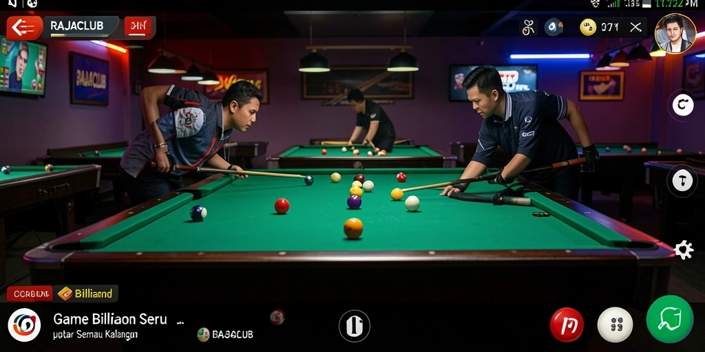 Tampilan antarmuka RAJACLUB yang menarik dan fungsional.