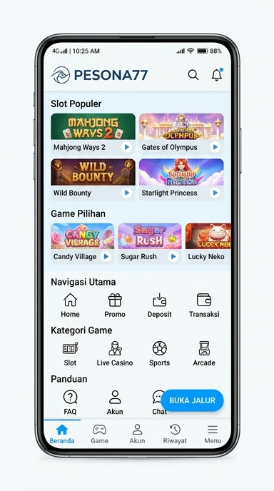 Link Alternatif Pesona77 untuk Pengguna Android