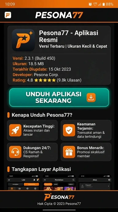 Unduh dan Instal APK Pesona77 Secara Mudah