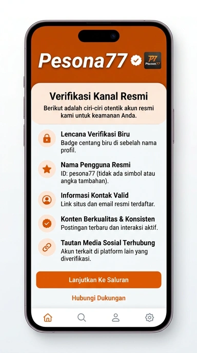 Kanal Resmi pesona77 untuk Pengguna Android